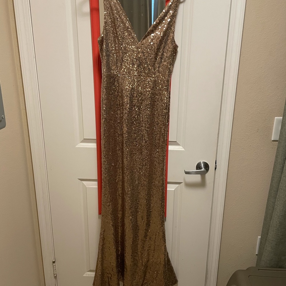 Shimmery! Classy! Stand out dress
